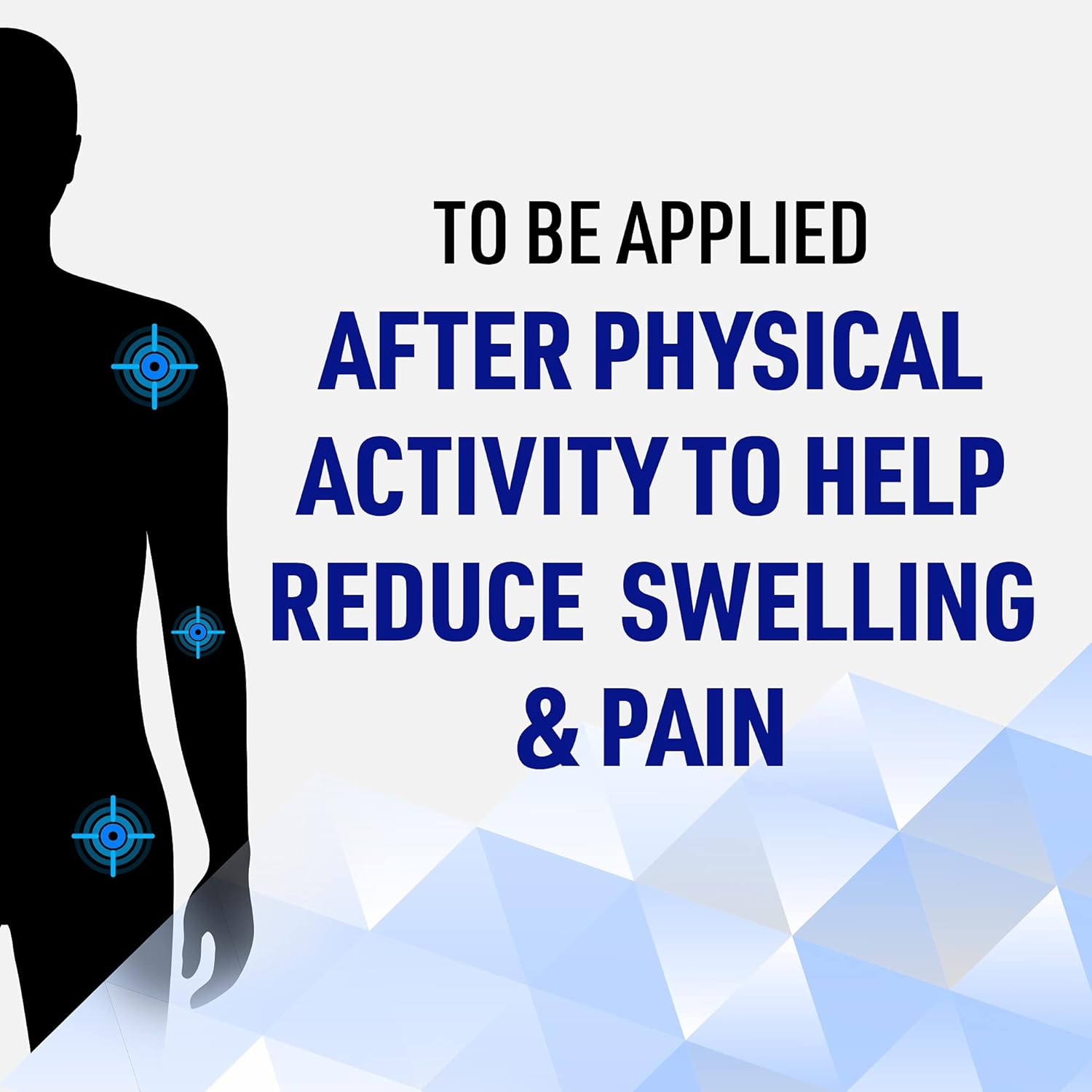 Radian Ice Roll-On Cooling Gel for Acute, Sudden, Shooting Muscle Pain, 75ml, Sprains, Ruptures, Strains, Easy Mess-Free Application, Recover Injured Muscles, All Natural Ingredients
