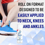 Radian Ice Roll-On Cooling Gel for Acute, Sudden, Shooting Muscle Pain, 75ml, Sprains, Ruptures, Strains, Easy Mess-Free Application, Recover Injured Muscles, All Natural Ingredients