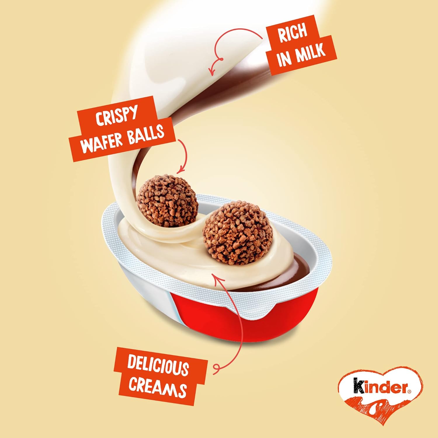 Kinder Joy Girl 60g pack of 3