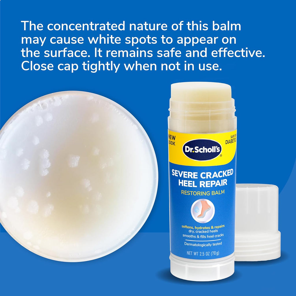 Dr. Scholl's Severe Cracked Heel Repair-Restoring Balm 2.5oz