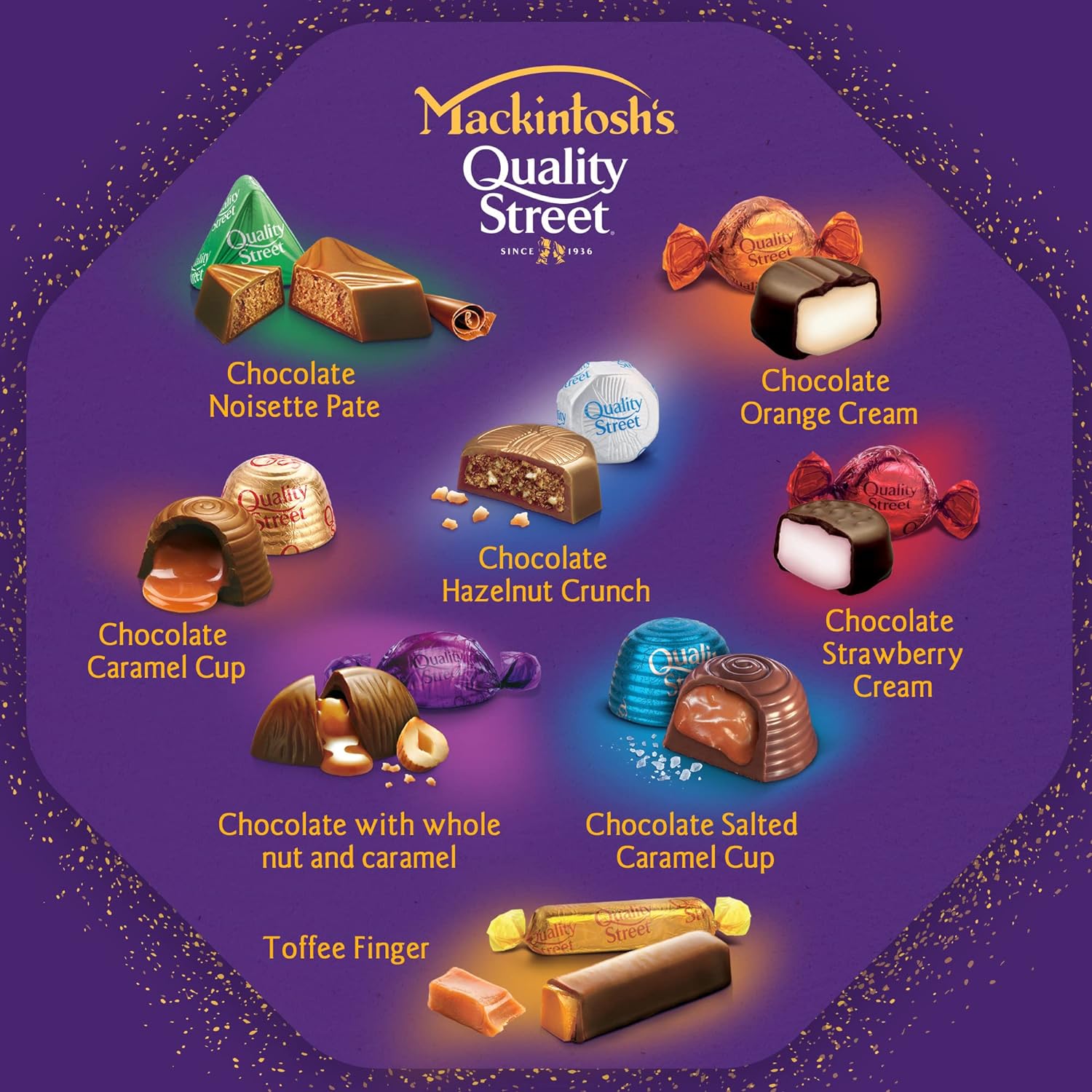 Quality Street Chocolate 400g Pouch