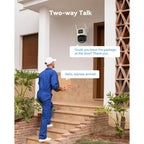 Imou 10MP Outdoor Security Camera with Dual Lens, Wireless Wifi CCTV Home Camera with AI Human Vehicle Detection/Color Night Vision/Work w/Alexa, Cruiser Dual 2 3K+3K Outdoor Surveilliance Camera