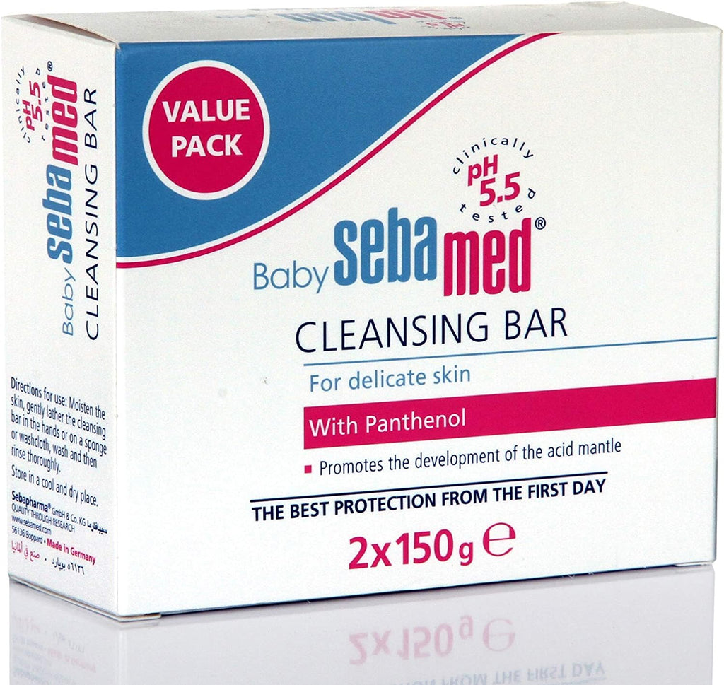 Sebamed Baby Cleansing Bar 150GMx2 (Value Pack)