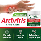 Amish Origins Deep Penetrating, Greaseless Pain Relief Cream, 99.22 g (3.5fl. oz)