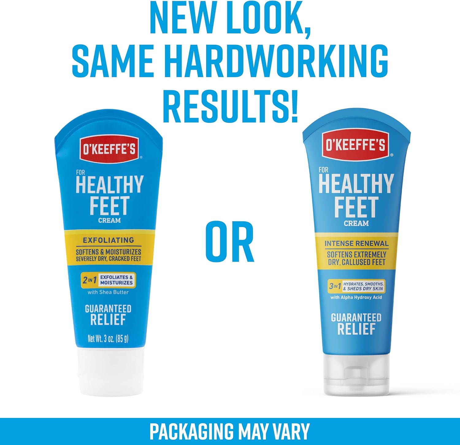 O'Keeffe's Healthy Feet Exfoliating Foot Cream, 3 ounce Tube