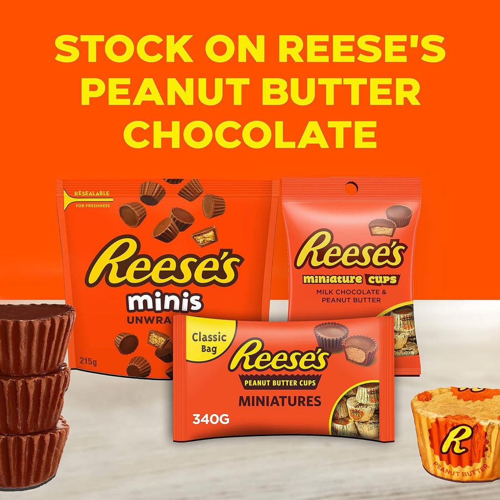 Reese's Peanut Butter Cup Miniatures, 340 gm