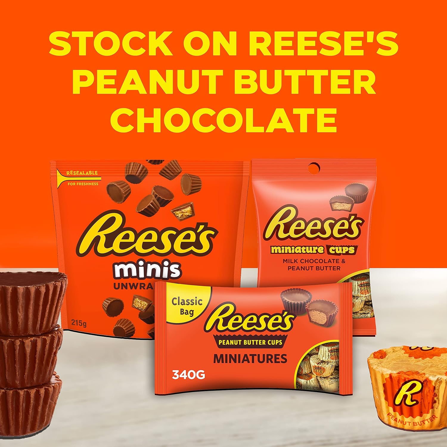 Reese's Peanut Butter Cup Miniatures, 340 gm