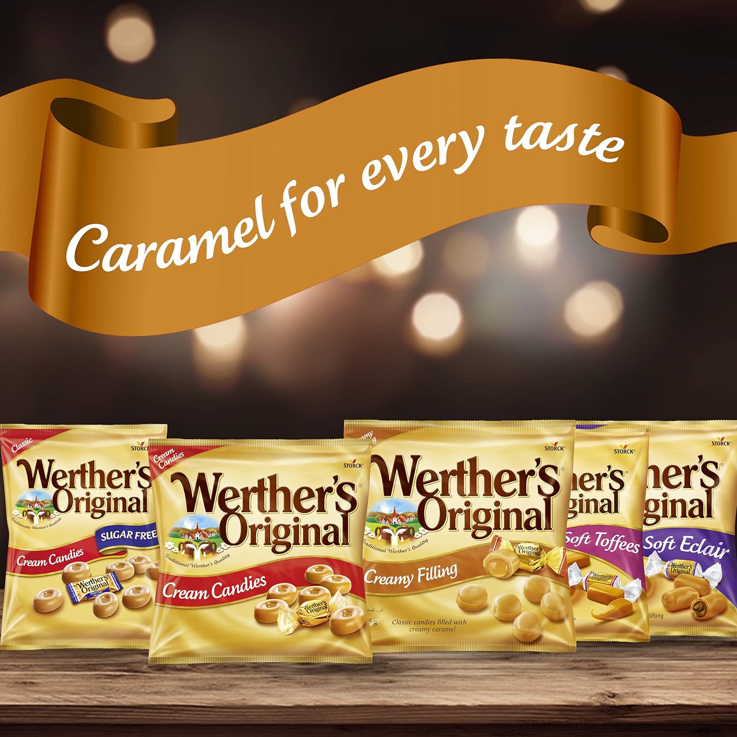 Werthers Original Soft Toffees Candies 100g
