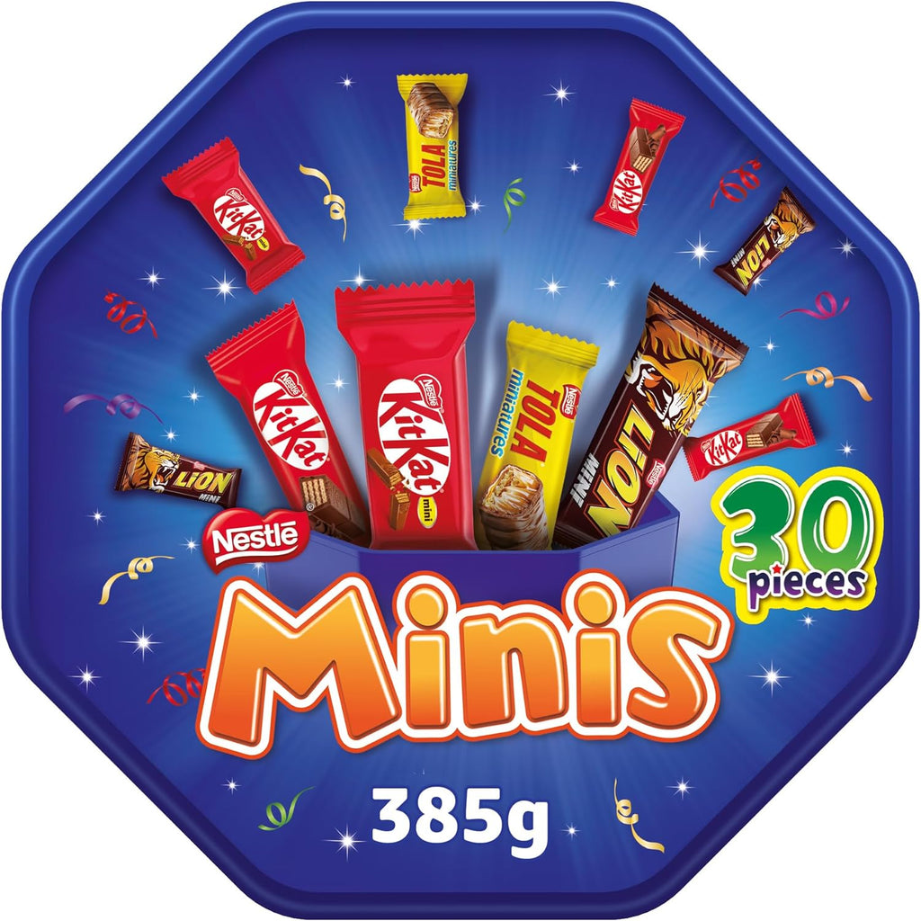 Nestle Mini Mix Chocolate Pieces Tub, 385g
