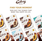 Galaxy Chocolate Minis Hazelnut Mini Chocolate Bars, Share Moments of Chocolate Pleasure with a Smooth and Silky Galaxy Chocolate Infused with Pieces of Hazelnut, 13 Bars x 162.5g
