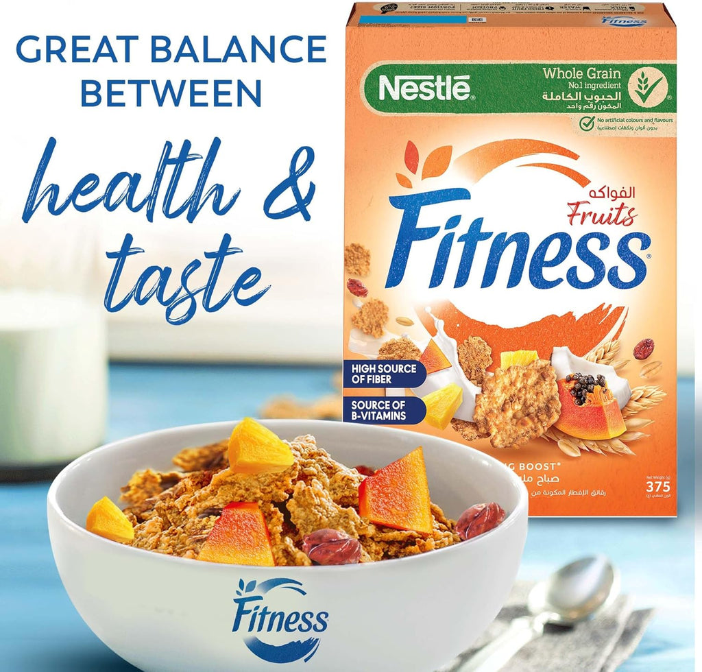 Fitness Nestle Fitness Fruits Breakfast Cereal 375g