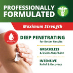 Amish Origins Deep Penetrating, Greaseless Pain Relief Cream, 99.22 g (3.5fl. oz)
