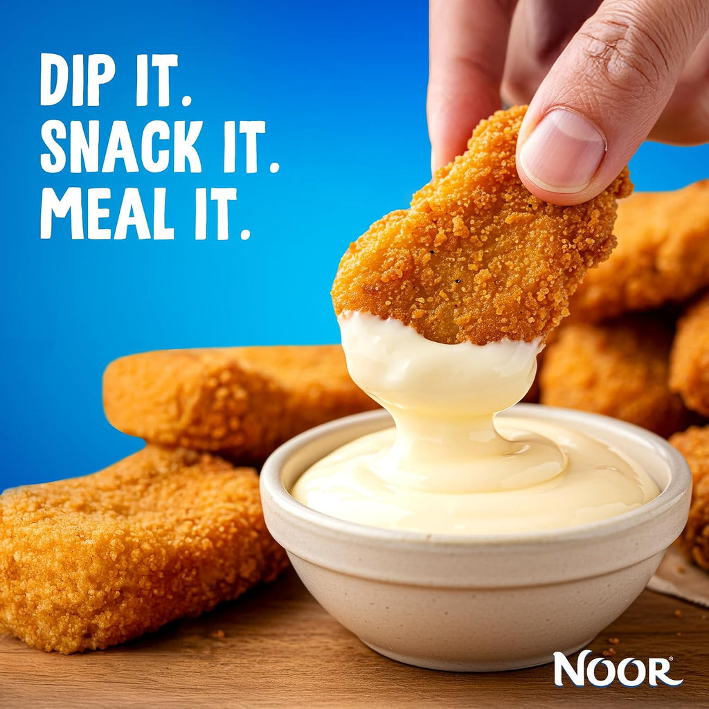 Noor, Original Thick & Creamy Mayonnaise, Squeezy Bottle, 425ml