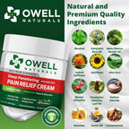 Amish Origins Deep Penetrating, Greaseless Pain Relief Cream, 99.22 g (3.5fl. oz)
