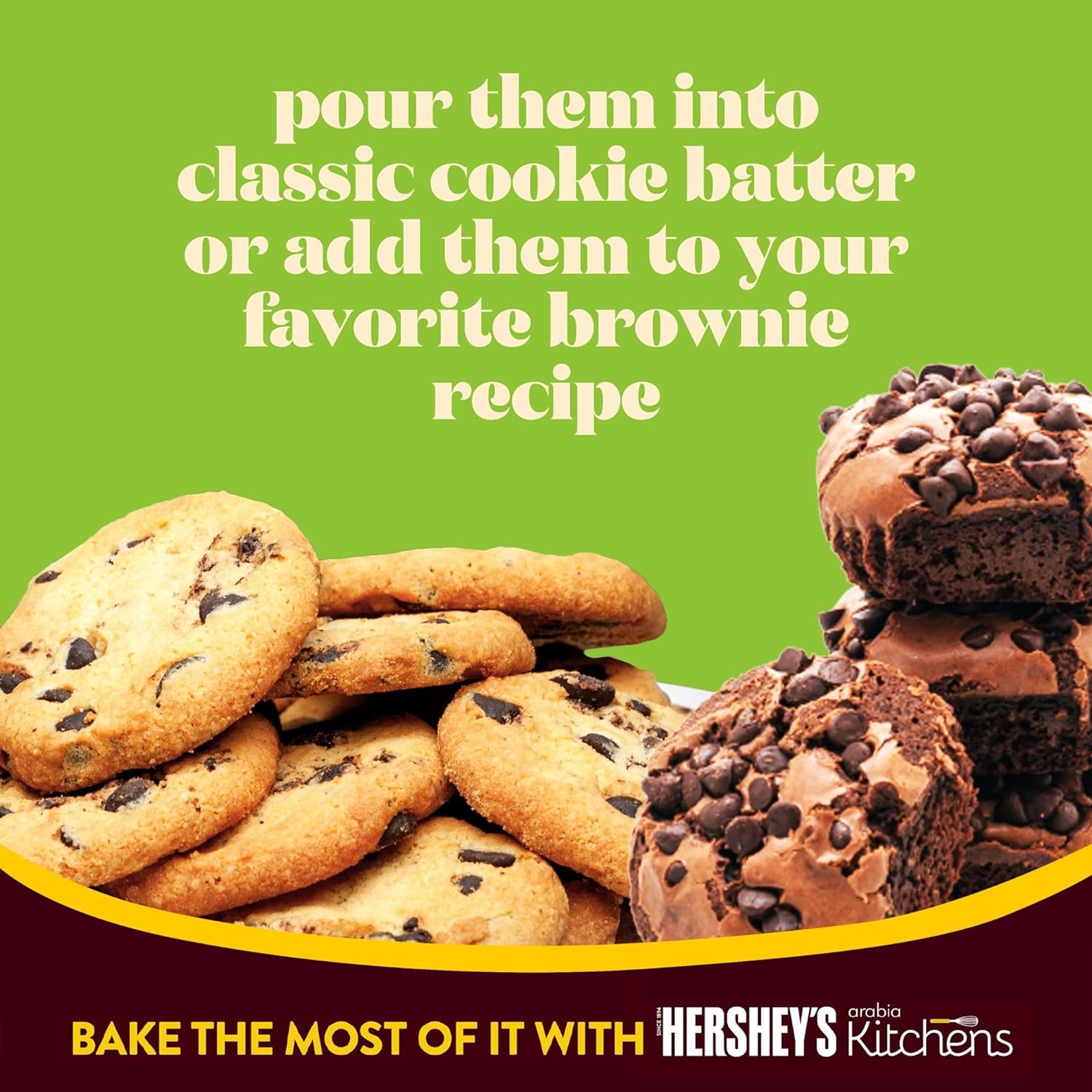 Hershey’s Semi-Sweet Chocolate Chips for Baking All Kinds of Desserts, 200 g