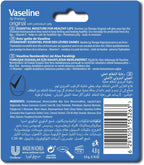Vaseline Lip Therapy Original Lip Balm With Pure Jelly & Vitamin E For Soft & Glossy Lips| Nourishes & Protects Lips| Non-greasy Lip Moisturizer for Naturally Tinted Lips| 4.8 gm