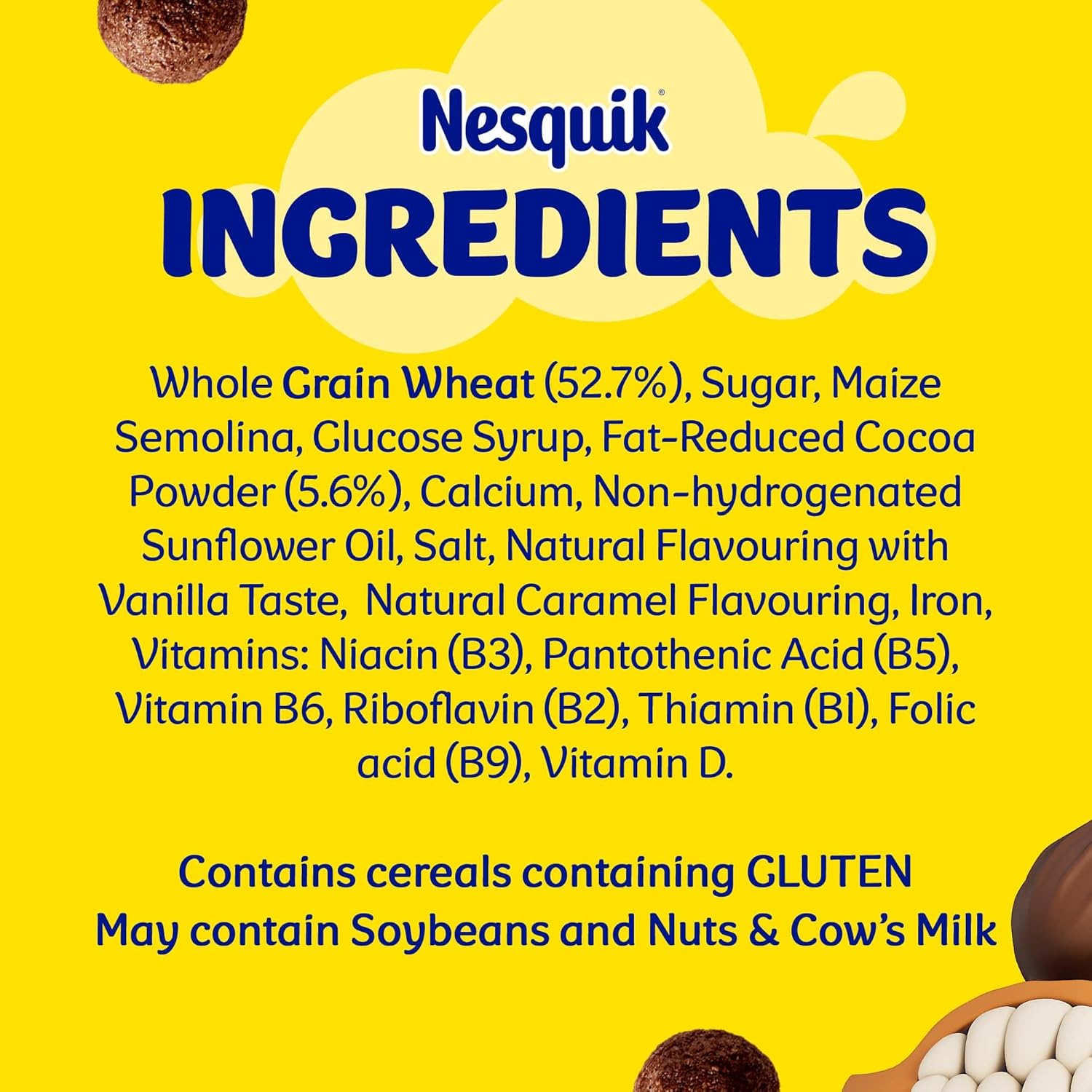 Nestle Nesquik Chocolate Breakfast Cereal Pack 330g
