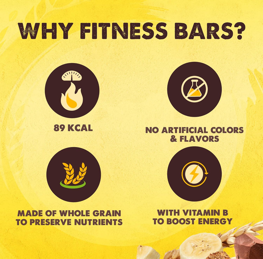 FITNESS Nestle Choco Banana Cereal Bars 23.5g, Pack of 6
