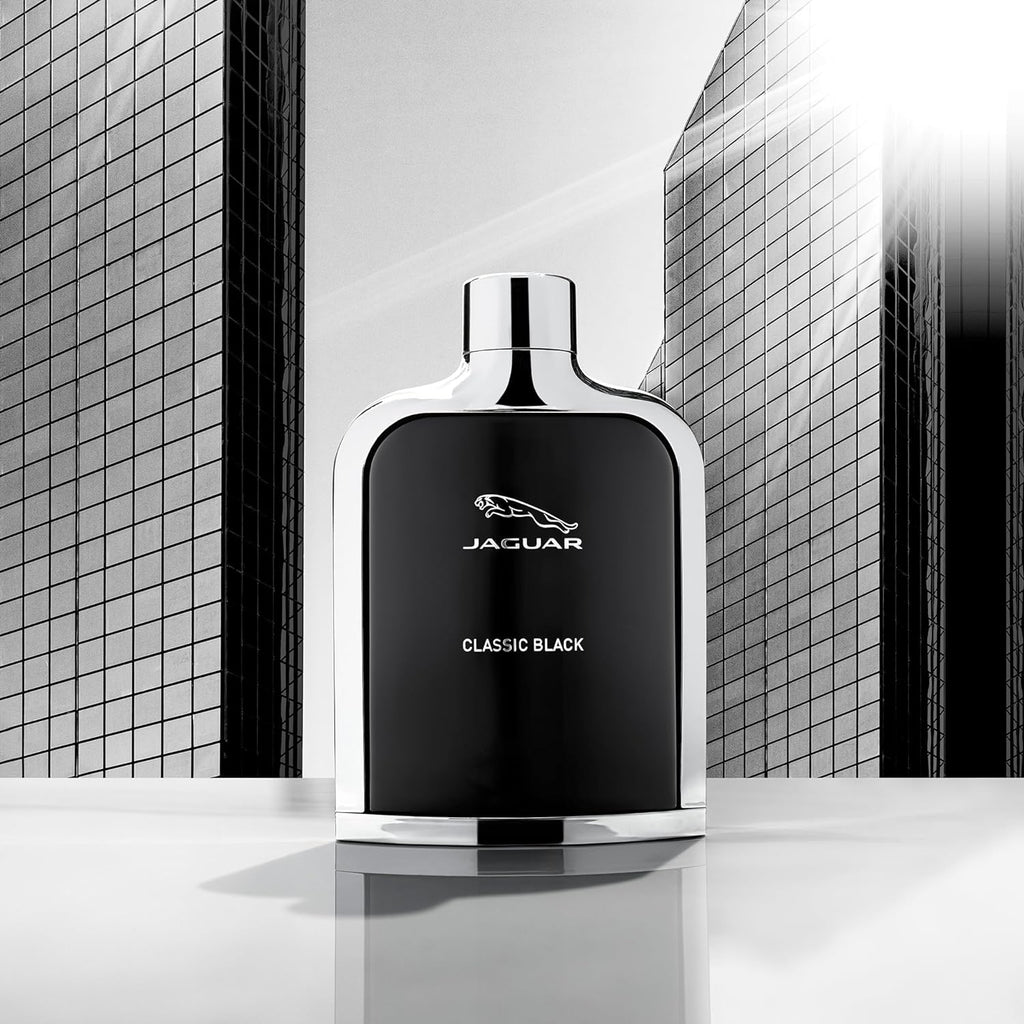 Classic Black by Jaguar for Men - Eau de Toilette, 100ml