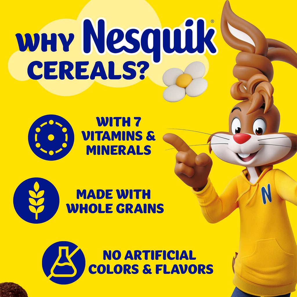Nestle Nesquik Chocolate Breakfast Cereal Pack 330g