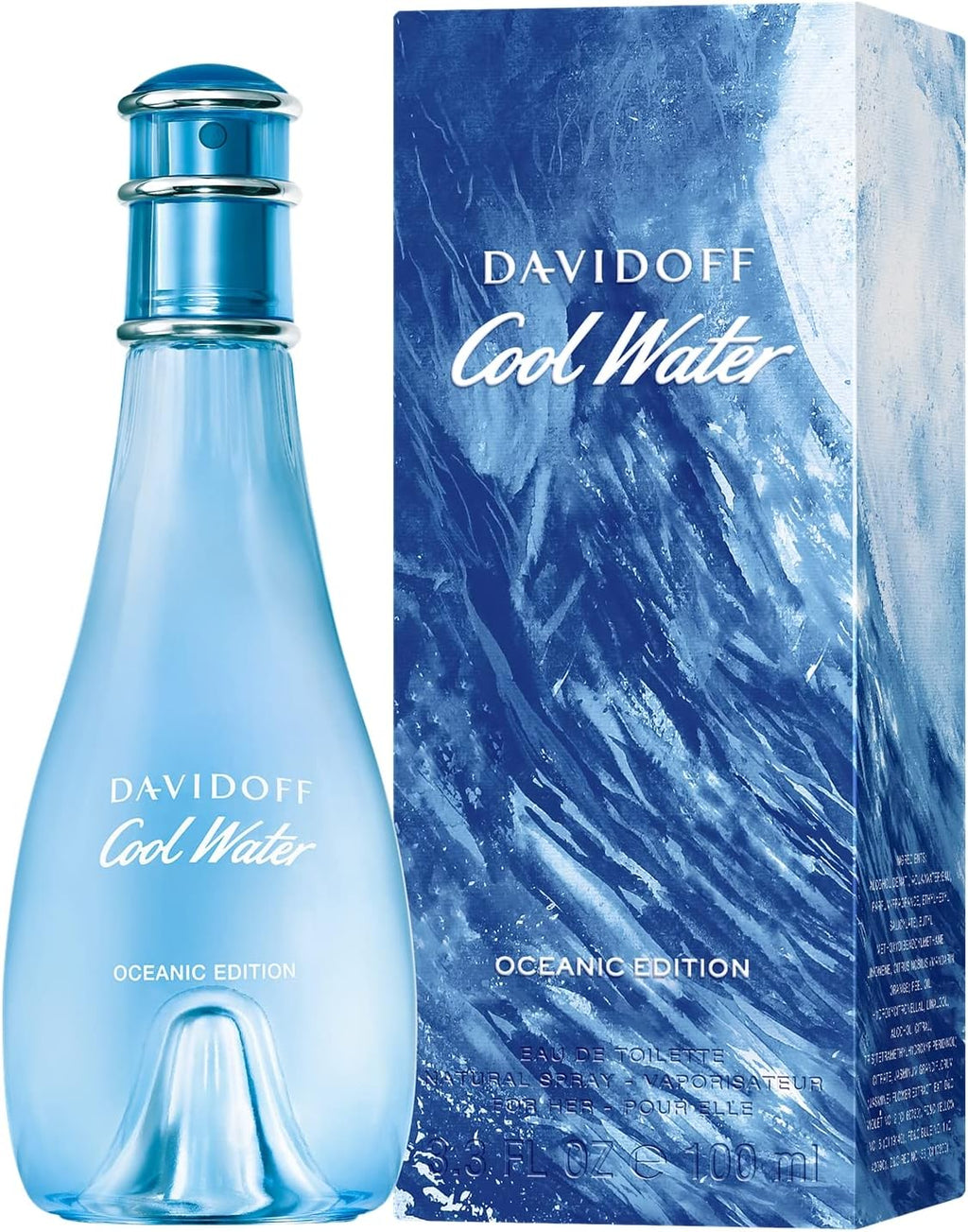 Davidoff Cool Water Woman Oceanic Edition Eau de Toilette, 100ml