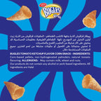 Tiffany Bugles Ketchup Flavored Crispy Corn Snacks (22 Pack x 10.5g)