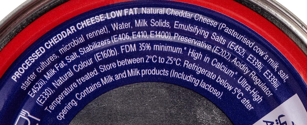 Almarai Low Fat Cheddar Cheese Tin, 113 g