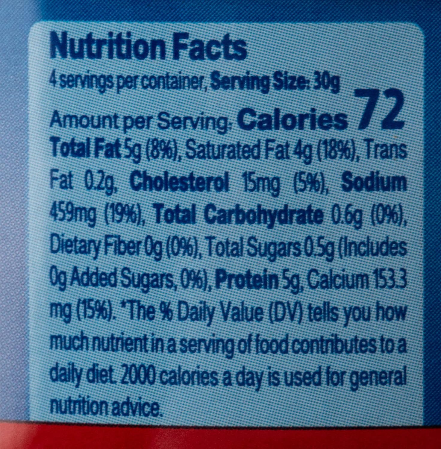Almarai Low Fat Cheddar Cheese Tin, 113 g