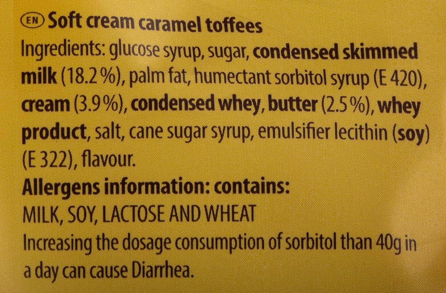 Werthers Original Soft Toffees Candies 100g