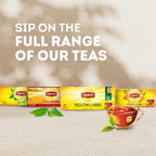 Lipton Extra Strong Black Tea – 25 Tea Bags, Rich & Robust Flavor, 55g