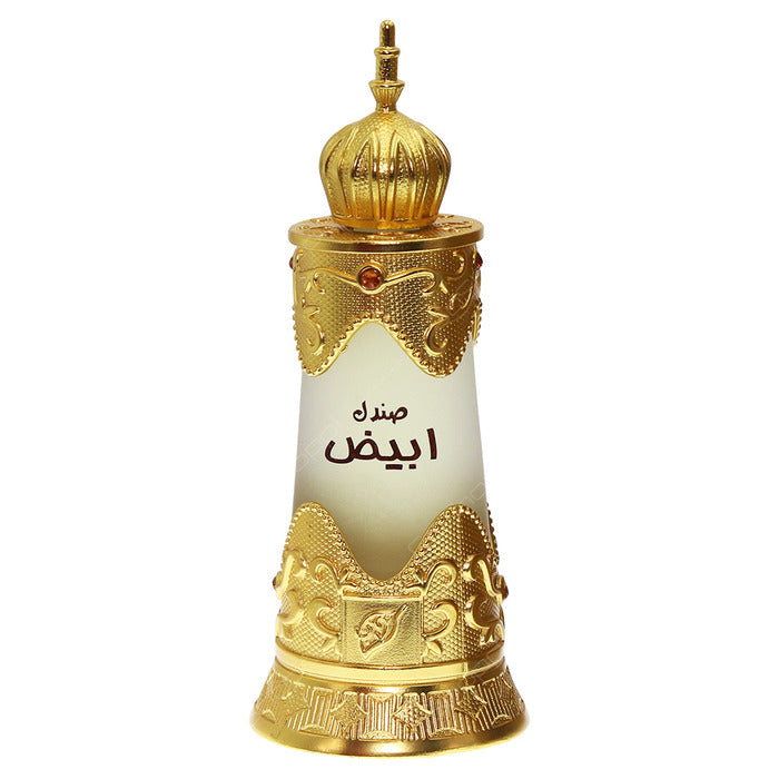 AFNAN Sandal Abiyadh Concentrated Perfume Oil For Unisex, 20 ml