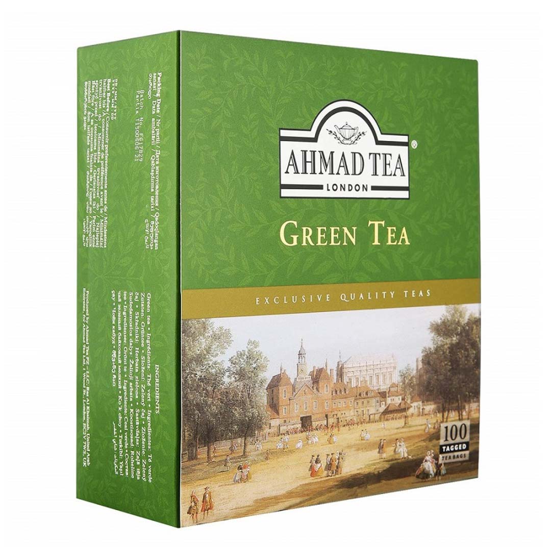 Ahmed Green Tea Bags 100pcs