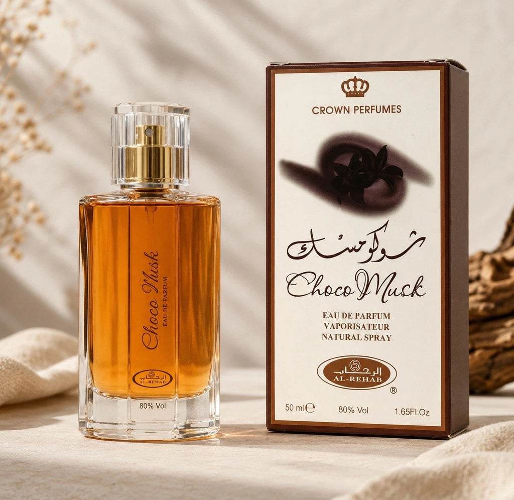 Al-Rehab Choco Musk - Eau De Spray Perfume 50 ml