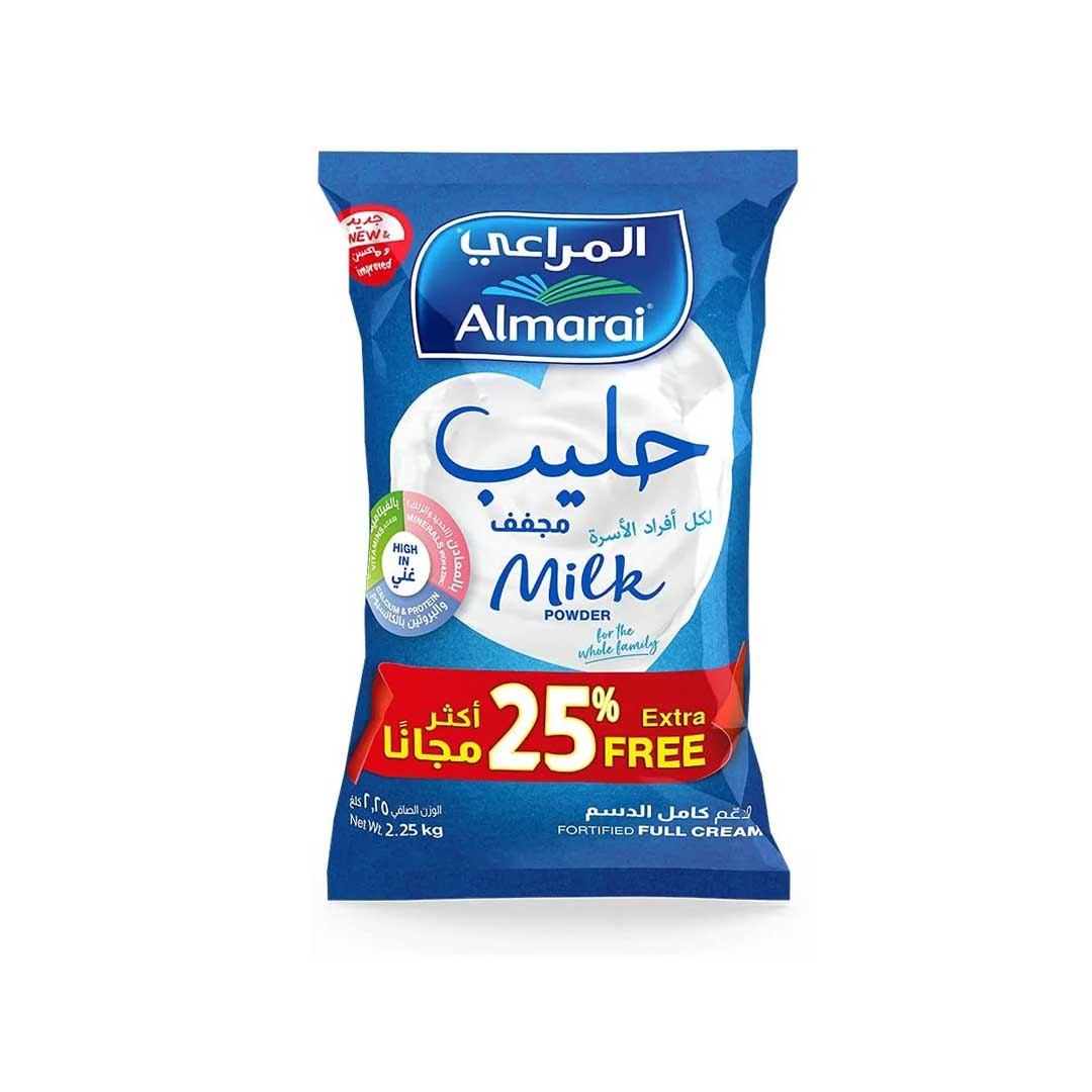 Almarai Fortified Full Cream Milk Powder 2.25 kg Pouch