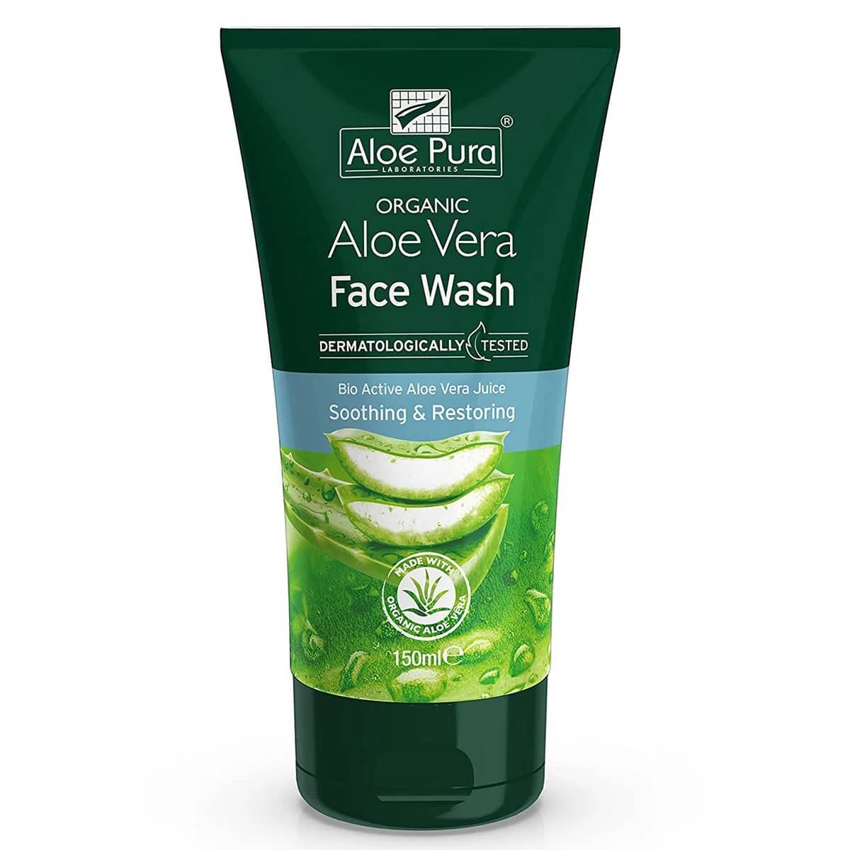 Aloe Pura Organic Aloe Vera Face Wash 150ml