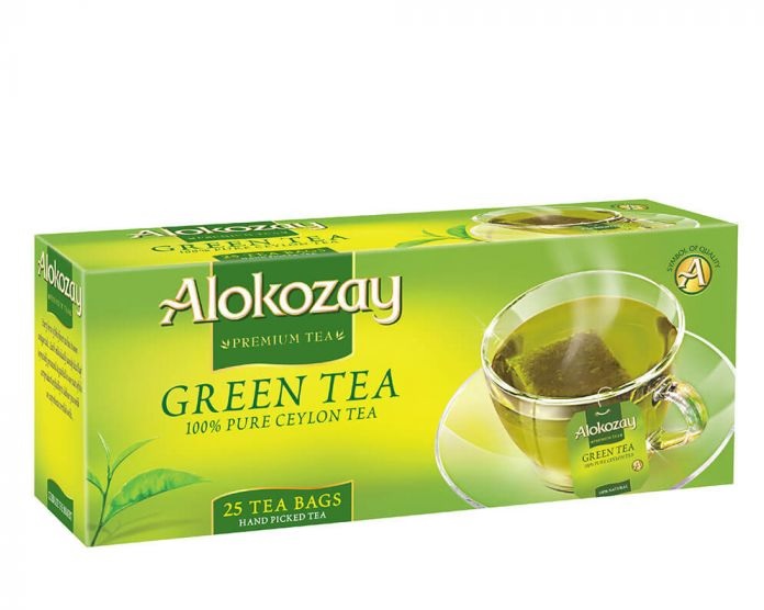 Alokozay Green Tea Bag 25's 50g