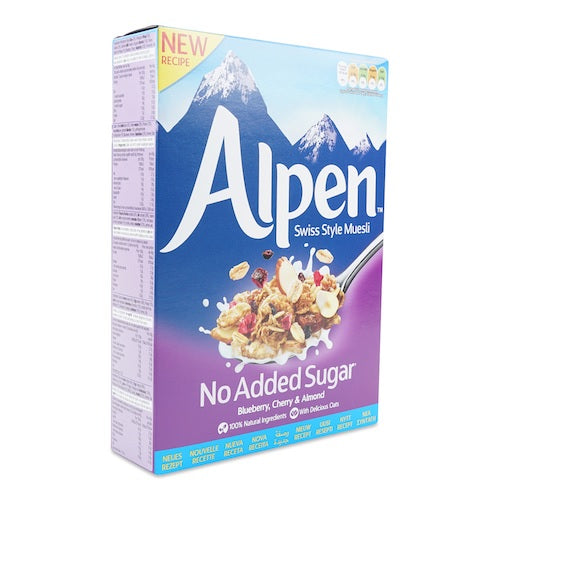 Alpen Swiss Style Muesli Blueberry, Cherry And Almond 560g