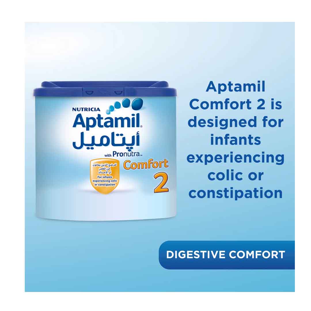 Aptamil Comfort 2 Follow On Formula Milk From 6-12 Months 400g
