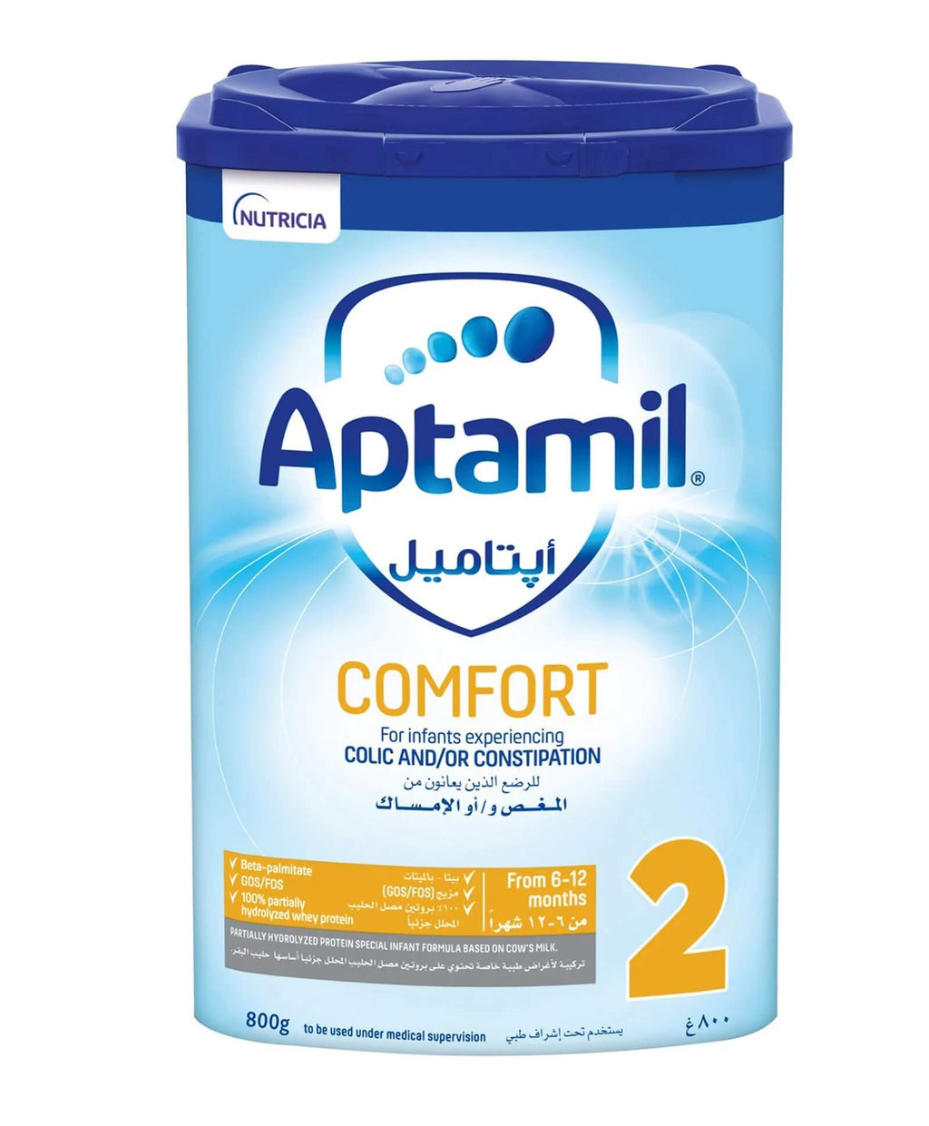 Aptamil Comfort 2 Follow On Formula Milk From 6-12 Months 800g