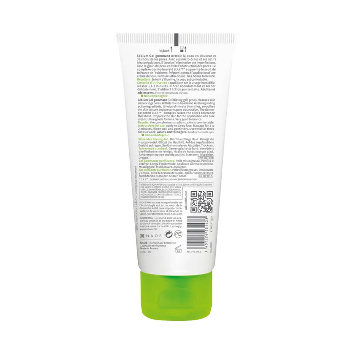 Bioderma Sebium Exfoliant Gel 100ml
