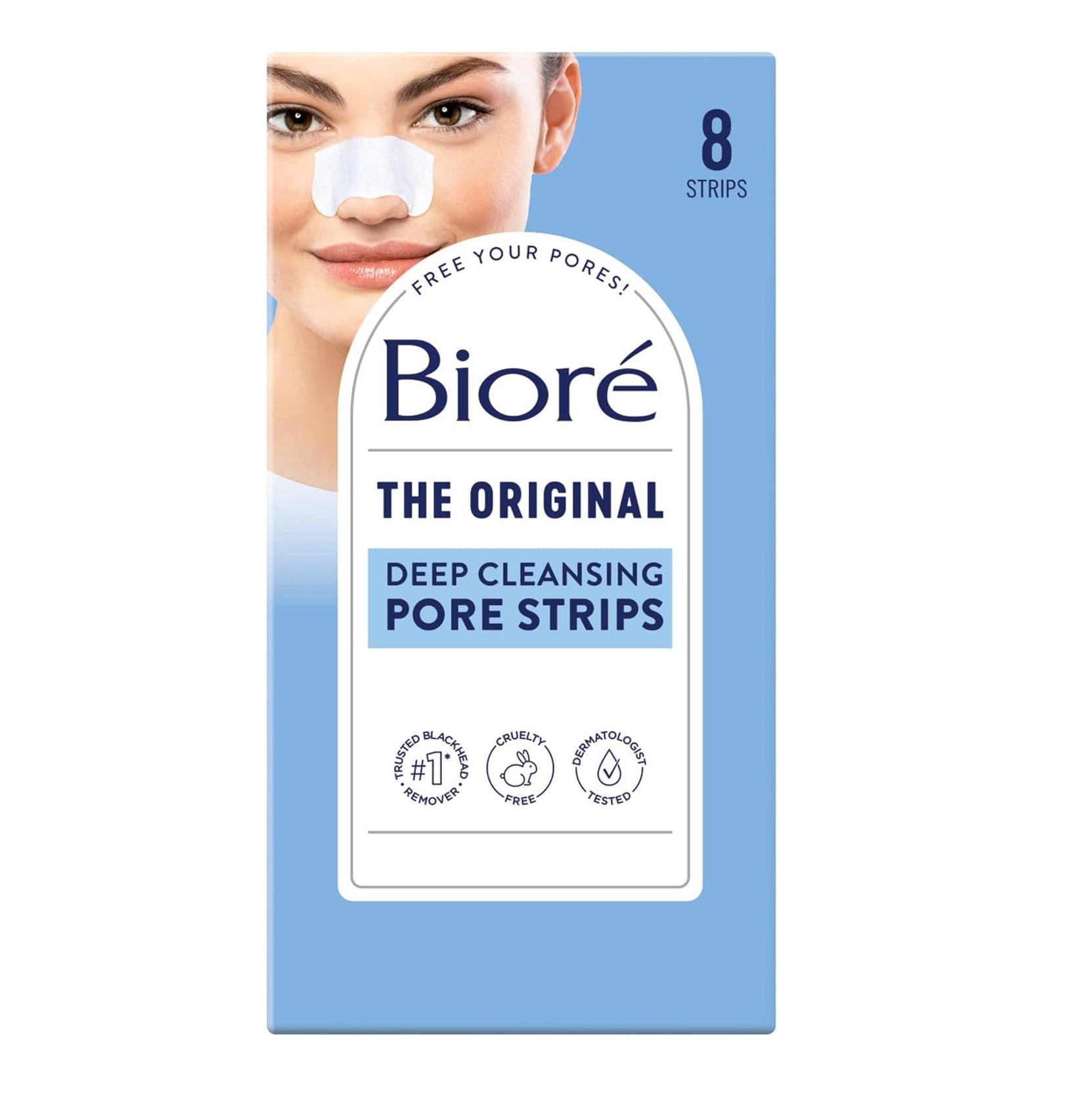 Biore Deep Cleansing Pore Strips for Nose 8-Pieces