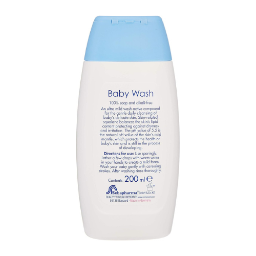 Sebamed Baby Shampoo 150ml + Baby Wash 200ml, (Value Pack), Pack of 1