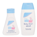 Sebamed Baby Shampoo 150ml + Baby Wash 200ml, (Value Pack), Pack of 1