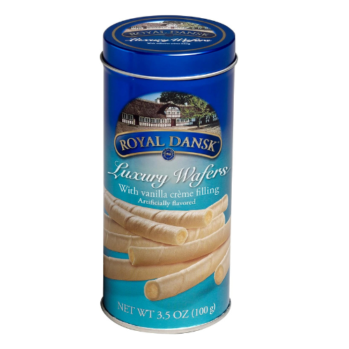 Royal dansk luxury vanilla wafers (100g)