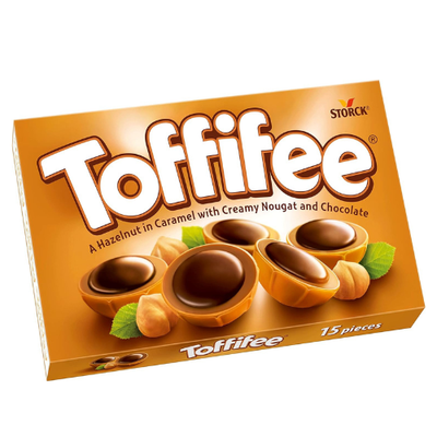 Toffifee Hazelnut In Caramel With Creamy Nougat And Chocolate - 125 G