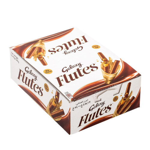 Galaxy Flutes Chocolate Fingers 12 x 45g