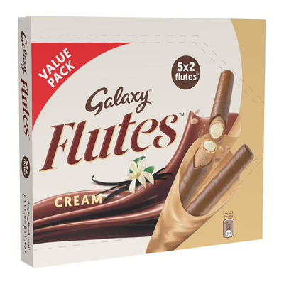 Galaxy Flutes cream 22.5gx5 Multipack
