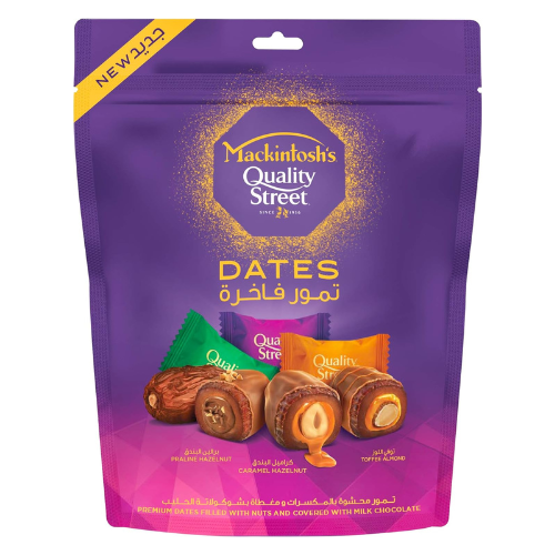 MACKINTOSH QUALITY STREET Mackintosh'S Quality Street Dates Pouch 15 X 17G