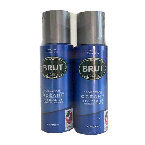 Brut Assorted Deodorant Spray, 2 x 200 ml