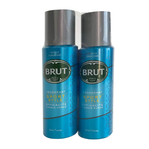 Brut Assorted Deodorant Spray, 2 x 200 ml
